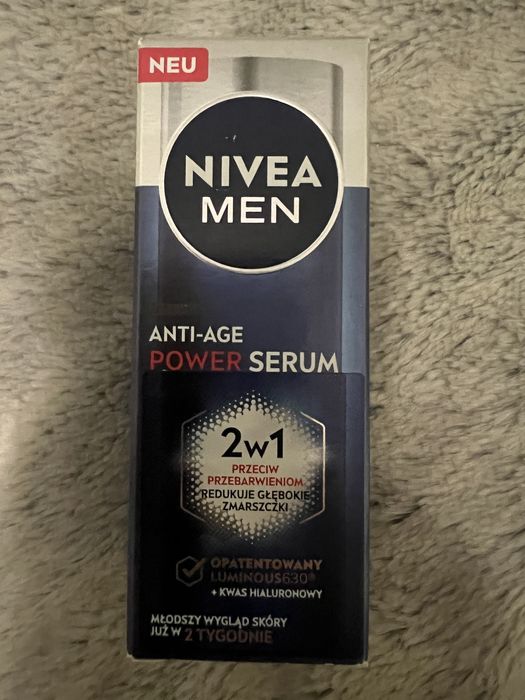 Nivea Men Anti-Age Power serum do twarzy, nowe, dla mężczyn