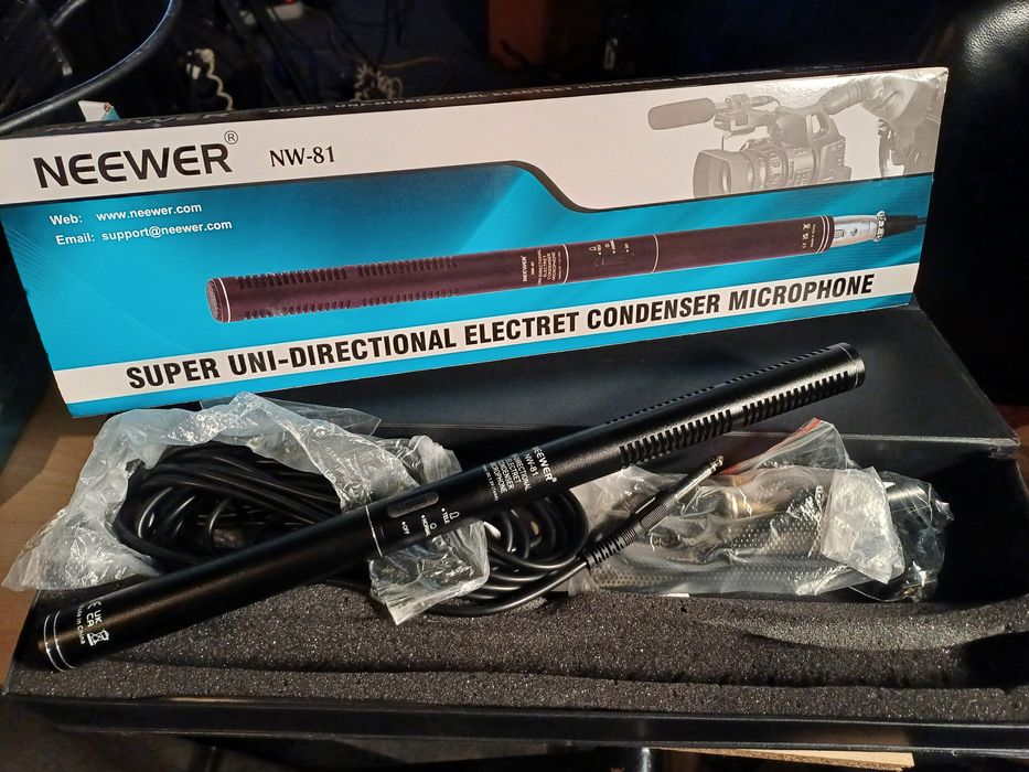 Microphone Neewer NW-81 
Condensador unidirecional
