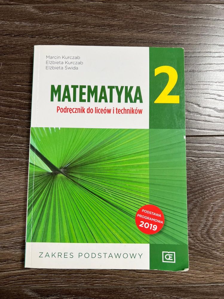 Matematyka 2 Podręcznik Zakres podstawowy