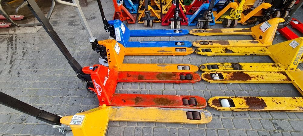 Wózek paletowy paleciak paleciaki różne pieski sztaplarka wysylka