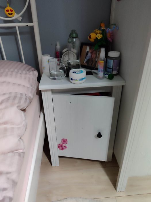 Szafa komoda biurko meble jasne komplet szafka nocna