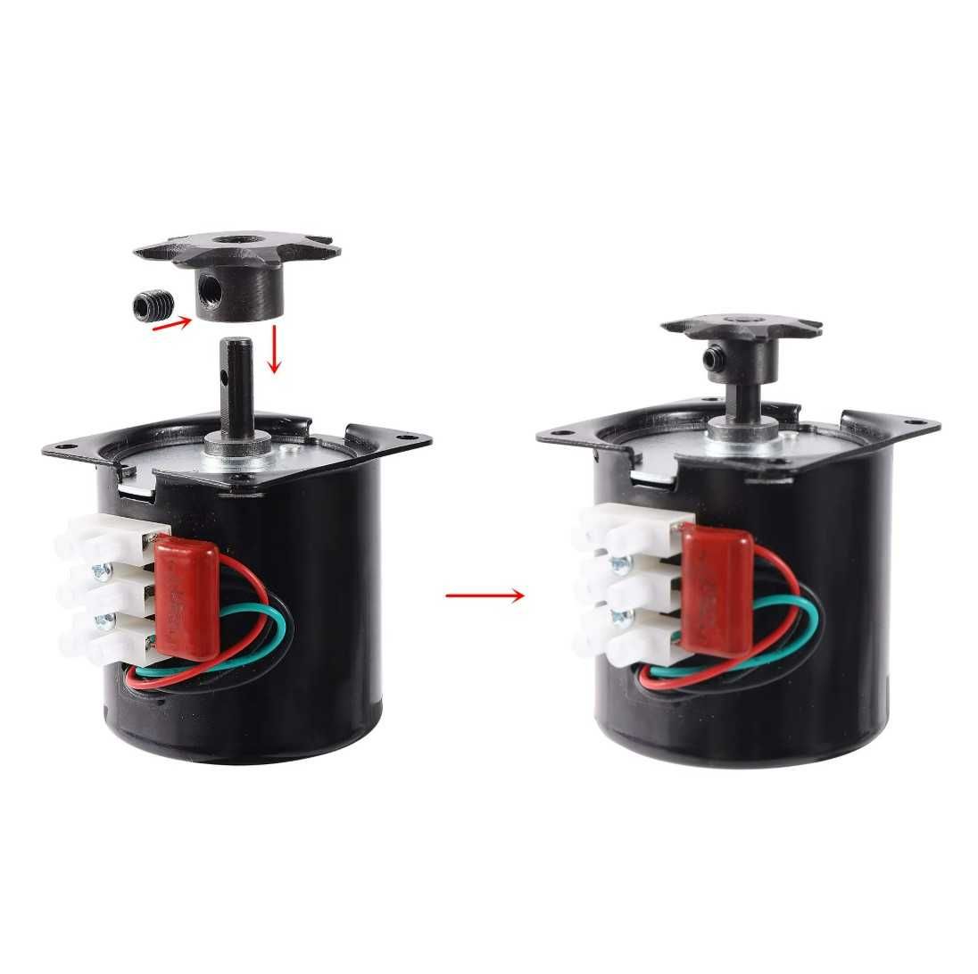 Motor Chocadeira Profissional 220V com adaptador de engrenagem metal