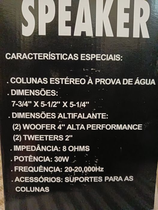 Colunas ( Novas na caixa)