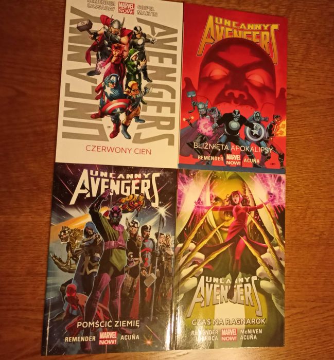 Uncanny Avengers tomy 1 2 3 4