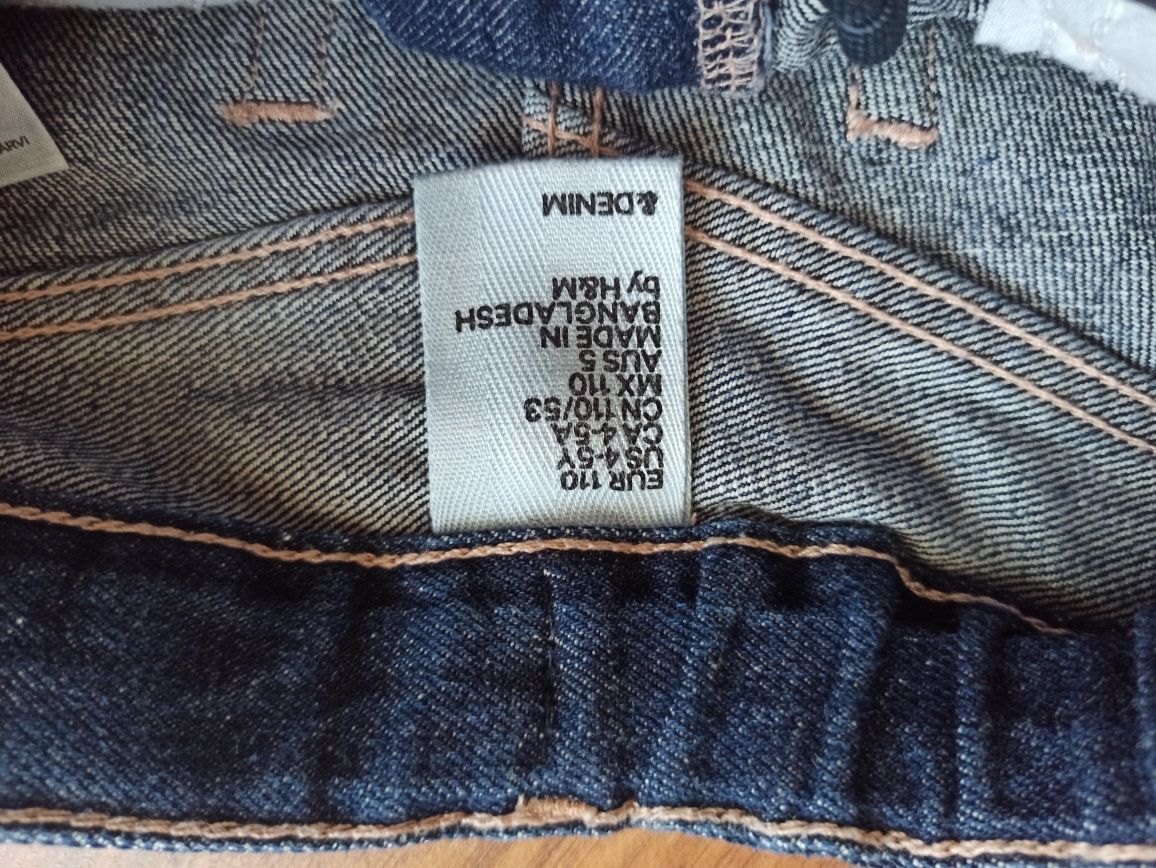 Spodenki jeansowe 4-5 lat h&m