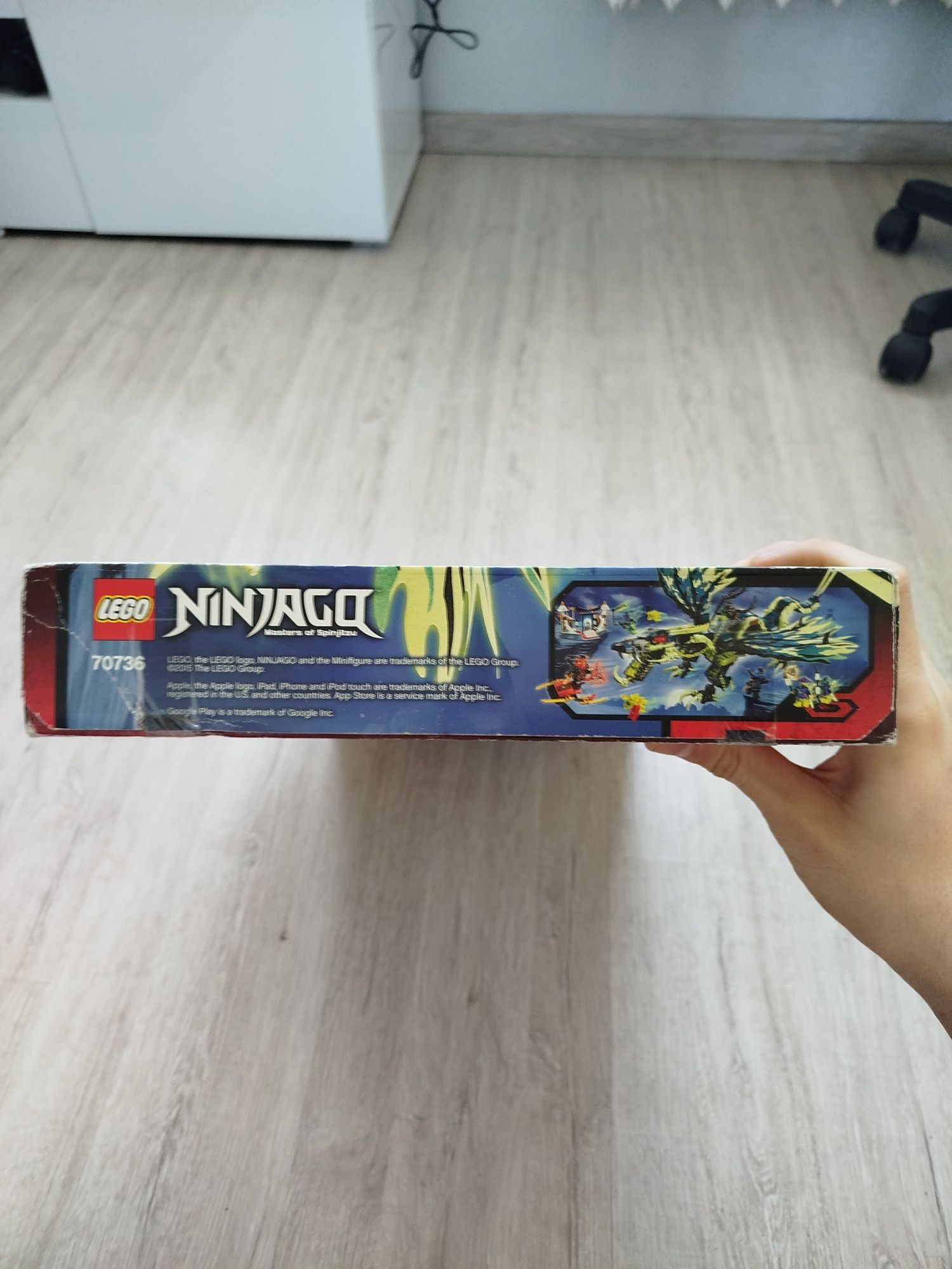 70736LEGO 70736 NINJAGO Atak smoka Morro