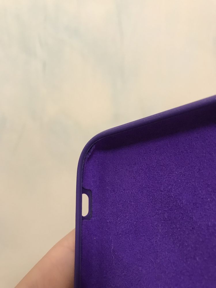 IPhone X чехол фиолетовий