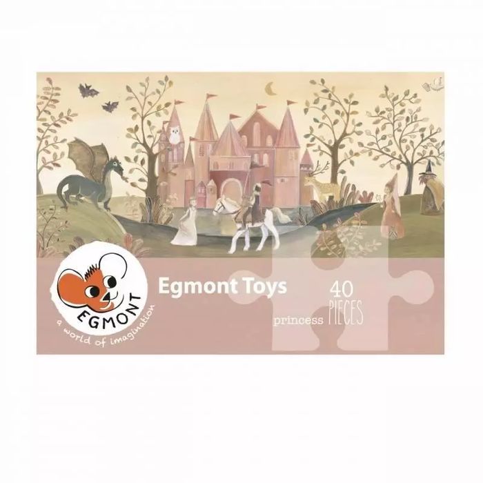 Puzzle 40 Księżniczka. Egmont Toys. Nowy Produkt