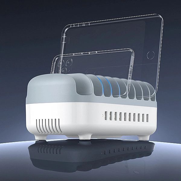 Inteligentna stacja ładowania Orico DUK-10P-V1/10 x USB-A - biała