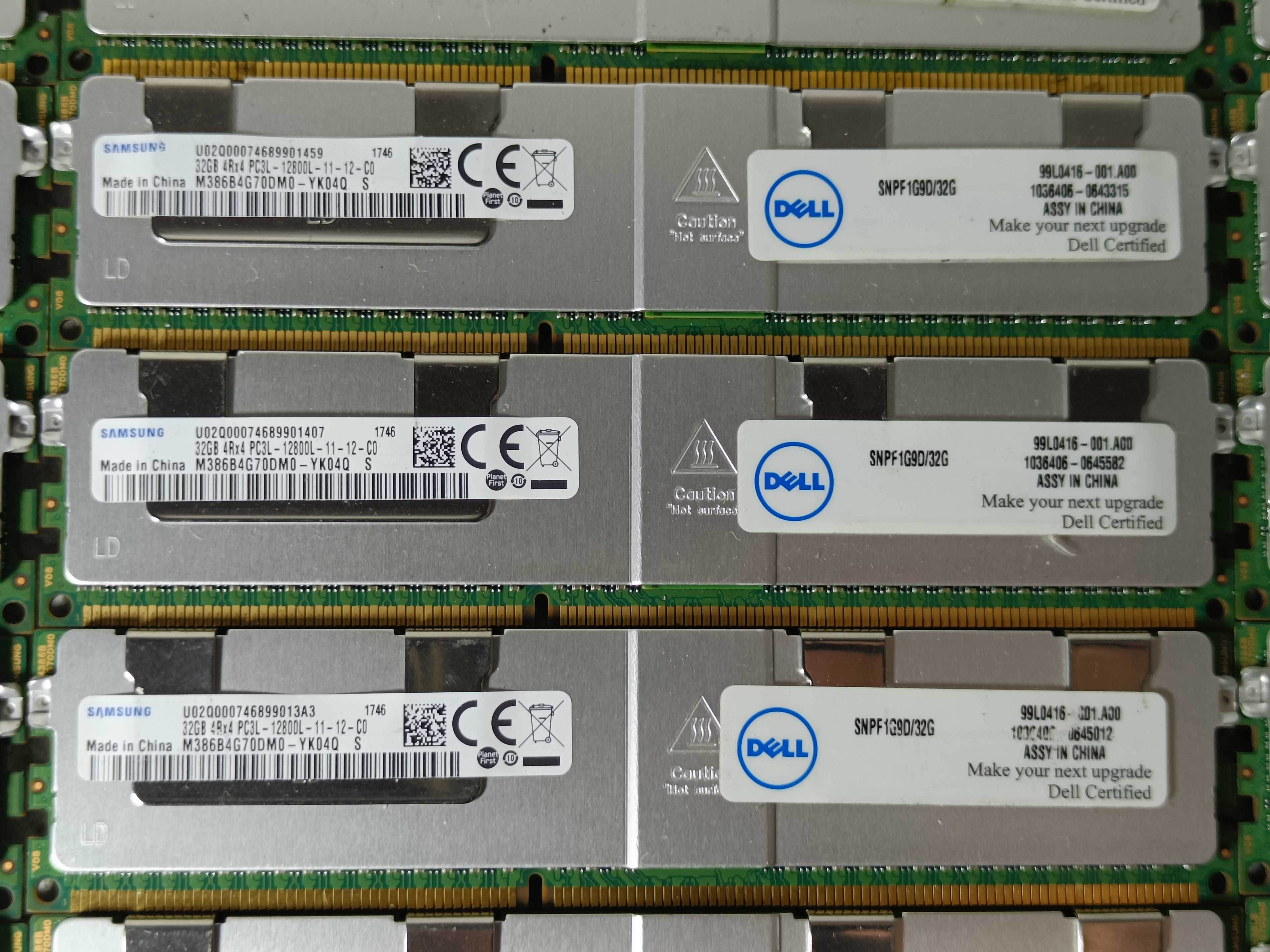 СЕРВЕРНА Оперативна память SAMSUNG DDR3 32GB 1600MHz 12800L ECC REG