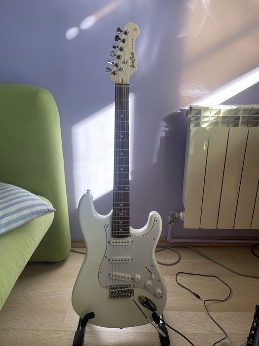 Електрогітара Harley Benton ST-20 WH Standard Series SSS