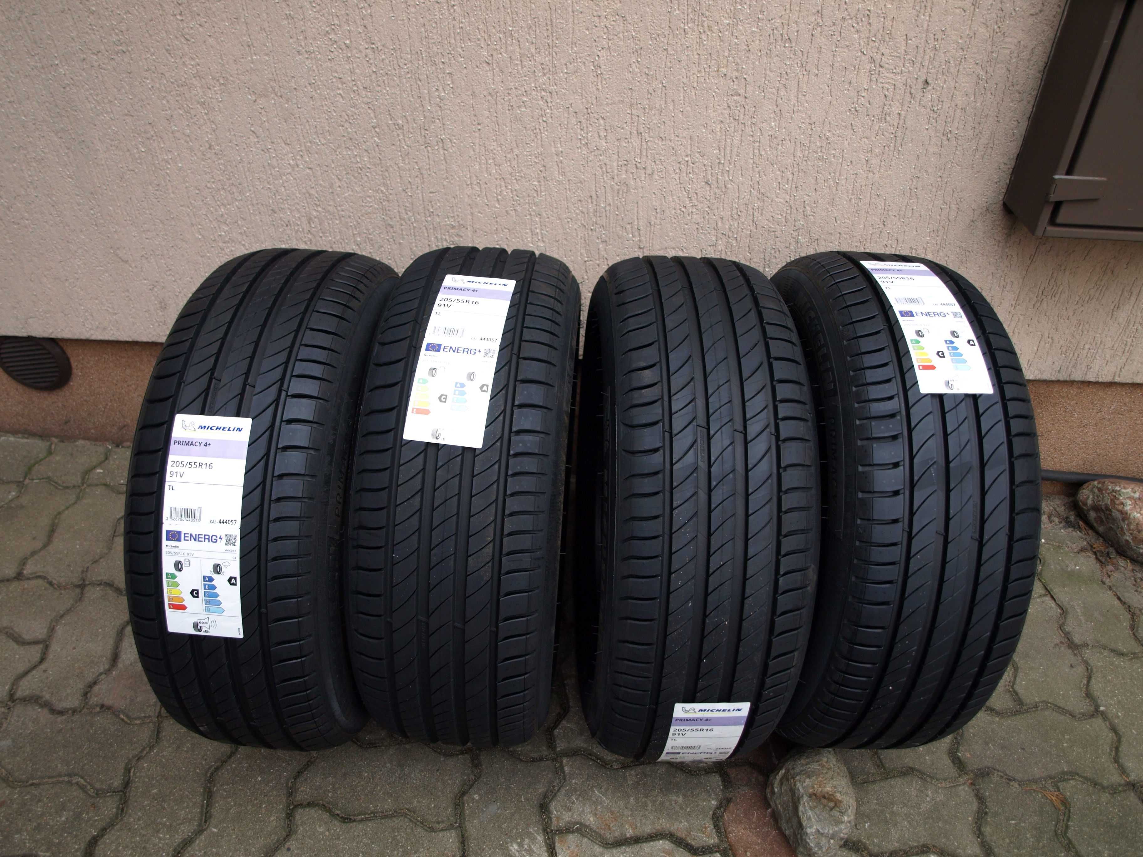 Nowe opony Michelin 205/55r16 91V Primacy 4+ komplet