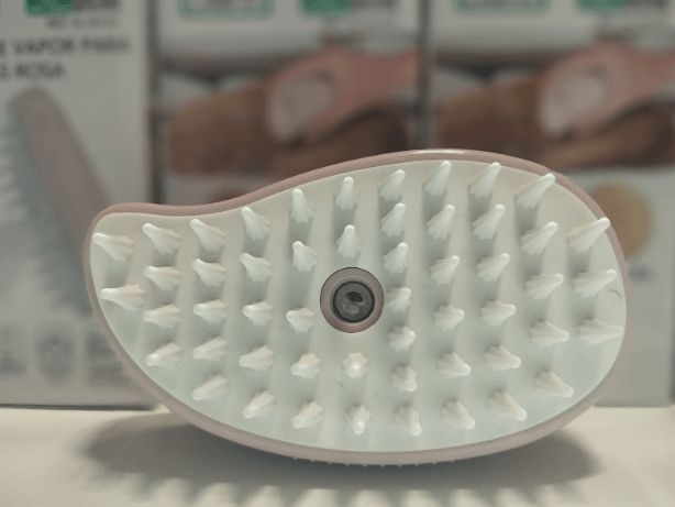 Escova de vapor para animais de estimação (rosa)