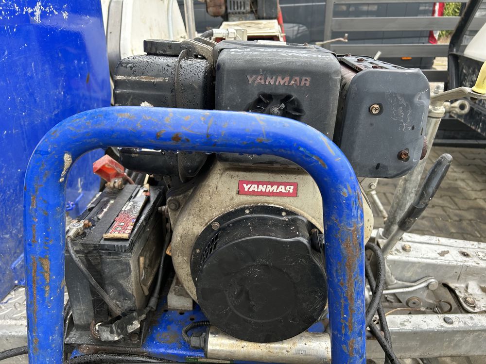 Myjka cisnieniowa mobilna 1000L Yanmar diesel 200 bar