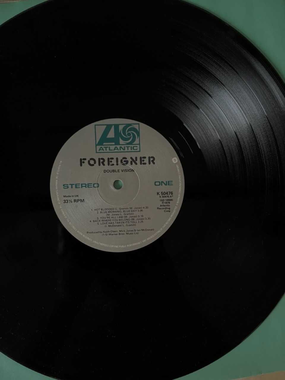 Foreigner - Double Vision - płyta LP