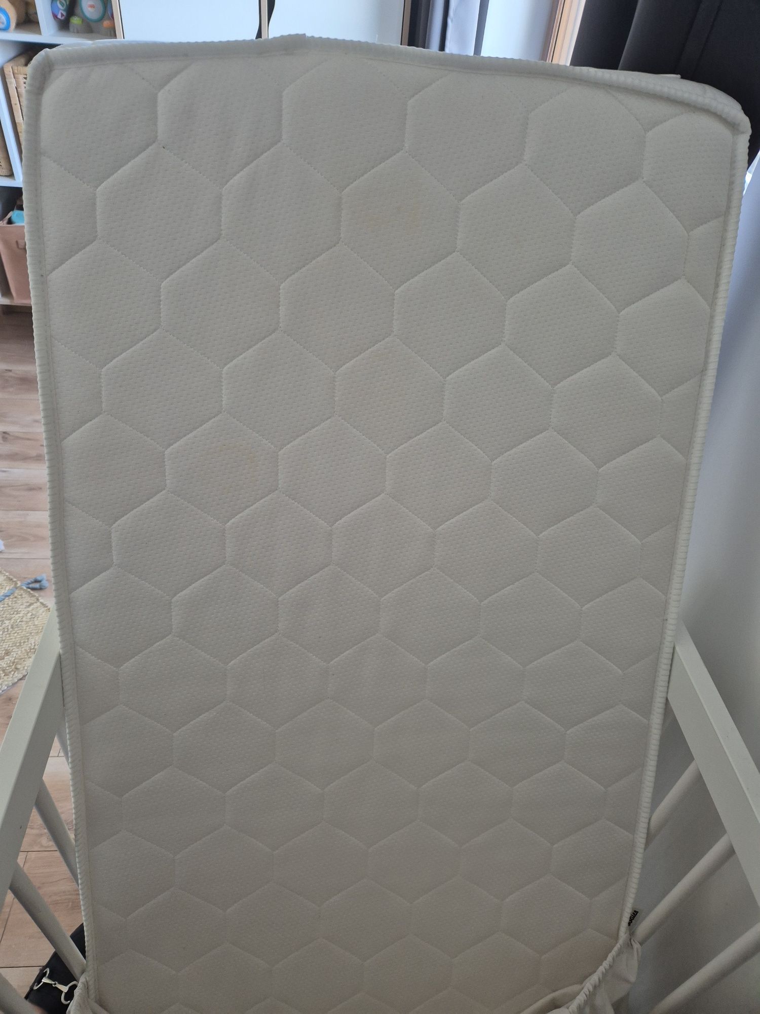 Łóżeczko materac klupś Łóżeczko sofie 120×60 białe