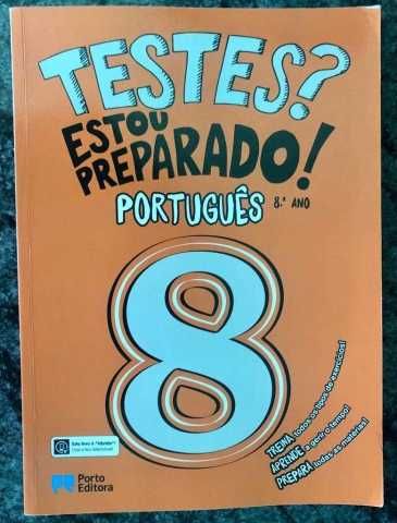 Testes? Estou preparado! - Português - 8º ano como novo
