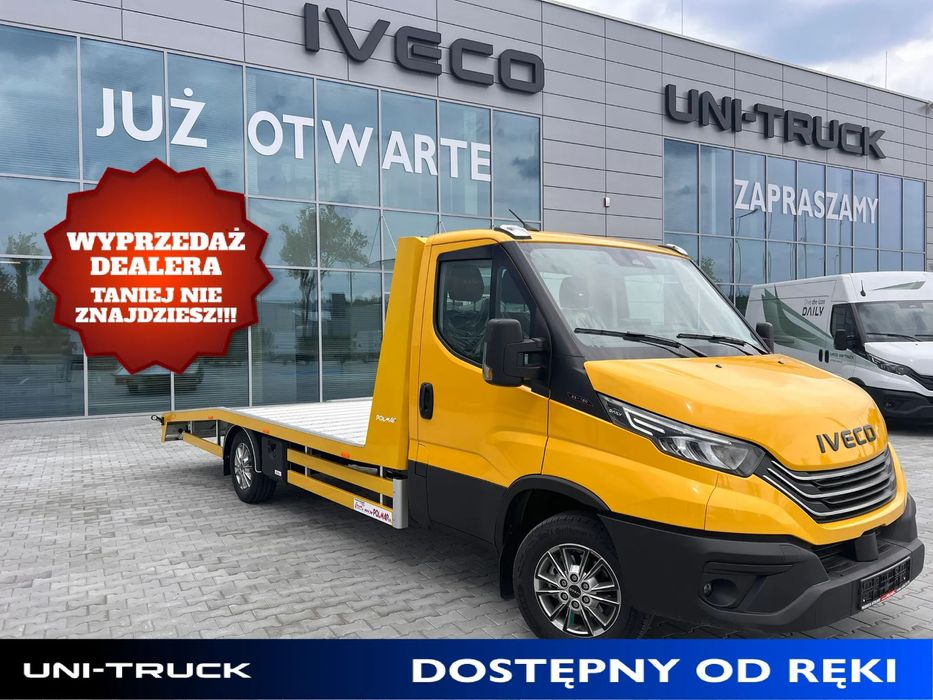 Iveco AUTOMAT OD RĘKI, WYPRZEDAŻ EKSPOZYCJI, MOŻLIWOŚĆ FINANSOWANIA  FULL LED,amortyzowany fotel,kamera cofania,hak,wyciągarka elektryczna