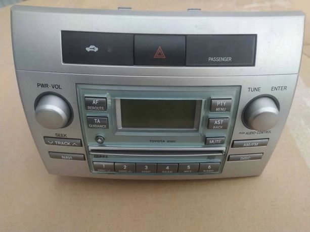Toyota Corolla Verso AR10 2006 Radioodtwarzacz Radio Panel