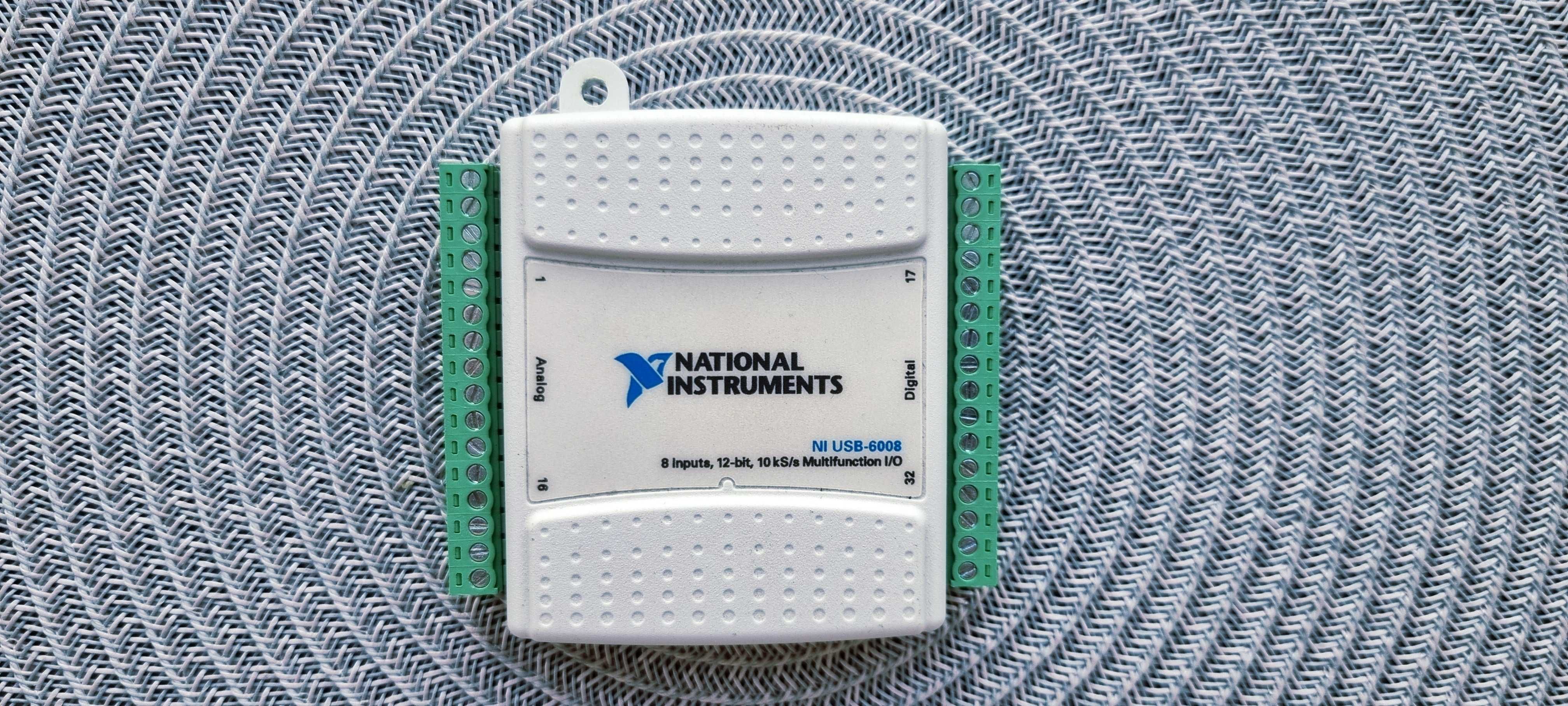 NI USB-6008 (DAQ, LabView, National Instruments)