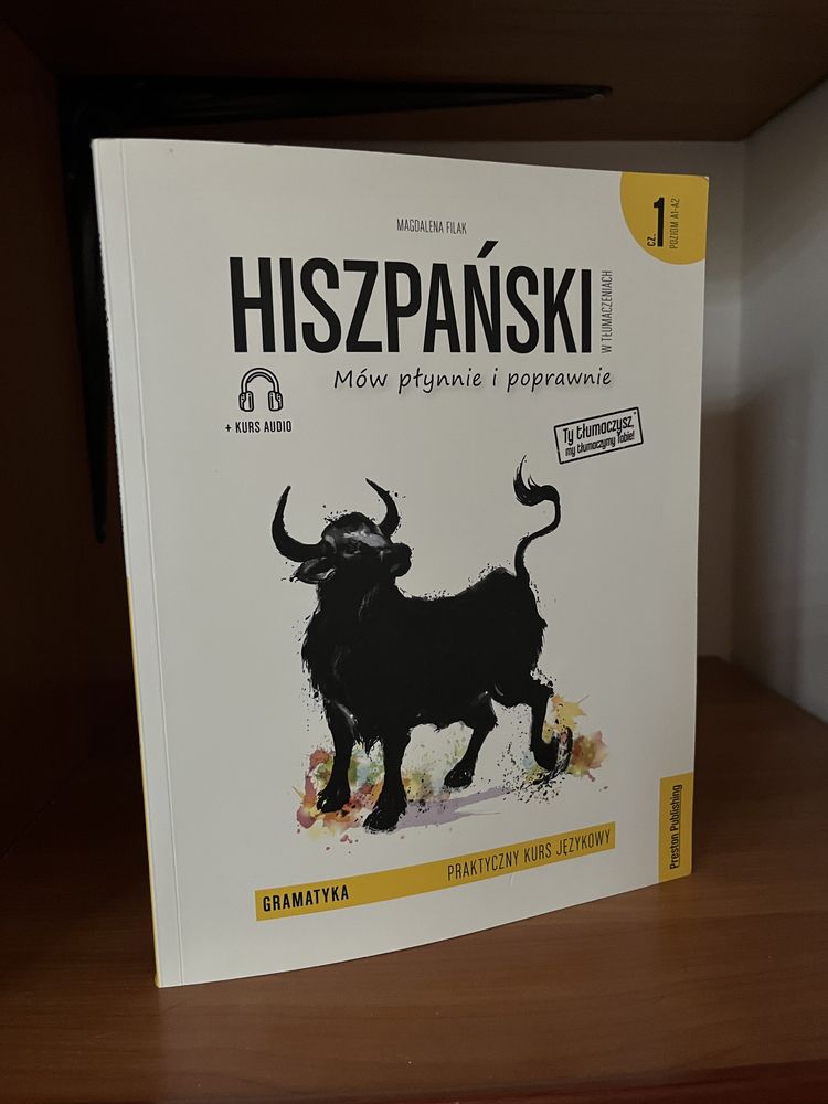 Książka do nauki hiszpańskiego