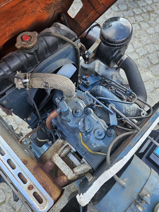 Traktorek kubota B7000 4X4 z glebogryzarką zestaw japoński ładny iseki