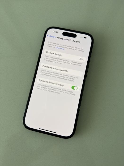Apple iPhone 14 Pro 256GB 80% “ preto “ + carregador