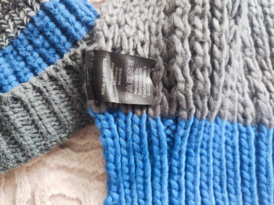 Ciepła czapka męska