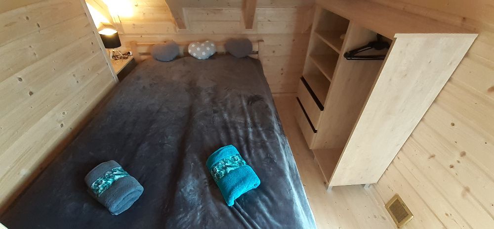 Domek drewniany na wynajem w górach Beskidy Jezioro Mucharskie 2 domki