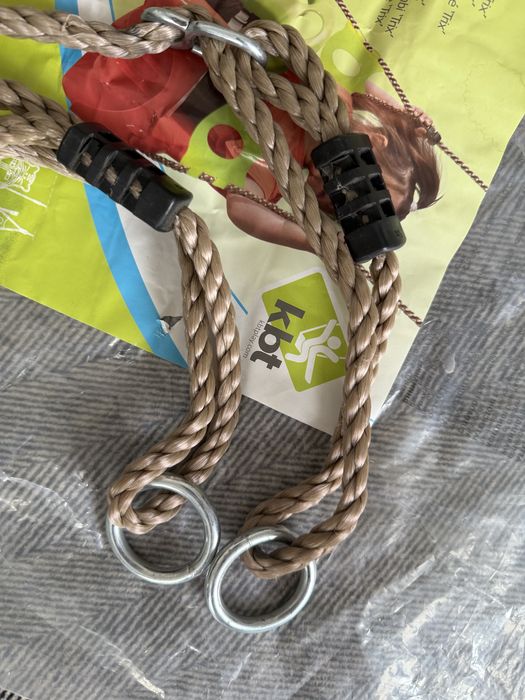 Гойдалки для дітей KBT Trix 3в1 Помаранчевий