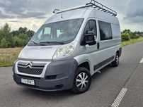 Citroën JUMPER 2.2 120KM * 7-osobowy * Brygadówka * Bagażnik Dachowy *
