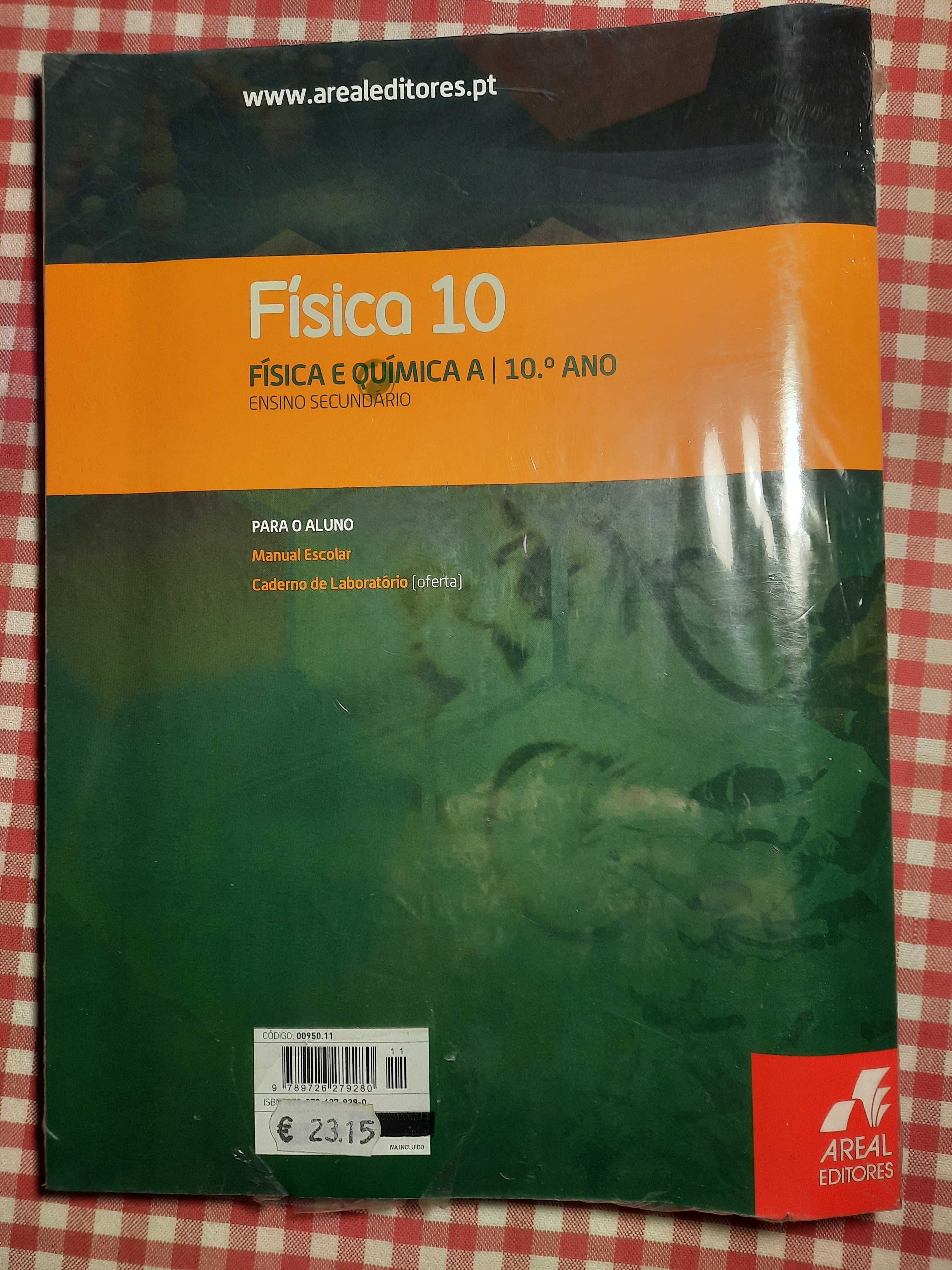 Física 10 ano e caderno de laboratório