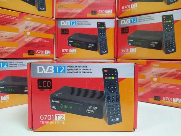 Приставка Т2 DVB-T2/C приемник ресивер Uclan 6701 HD SE LED YouTube IP