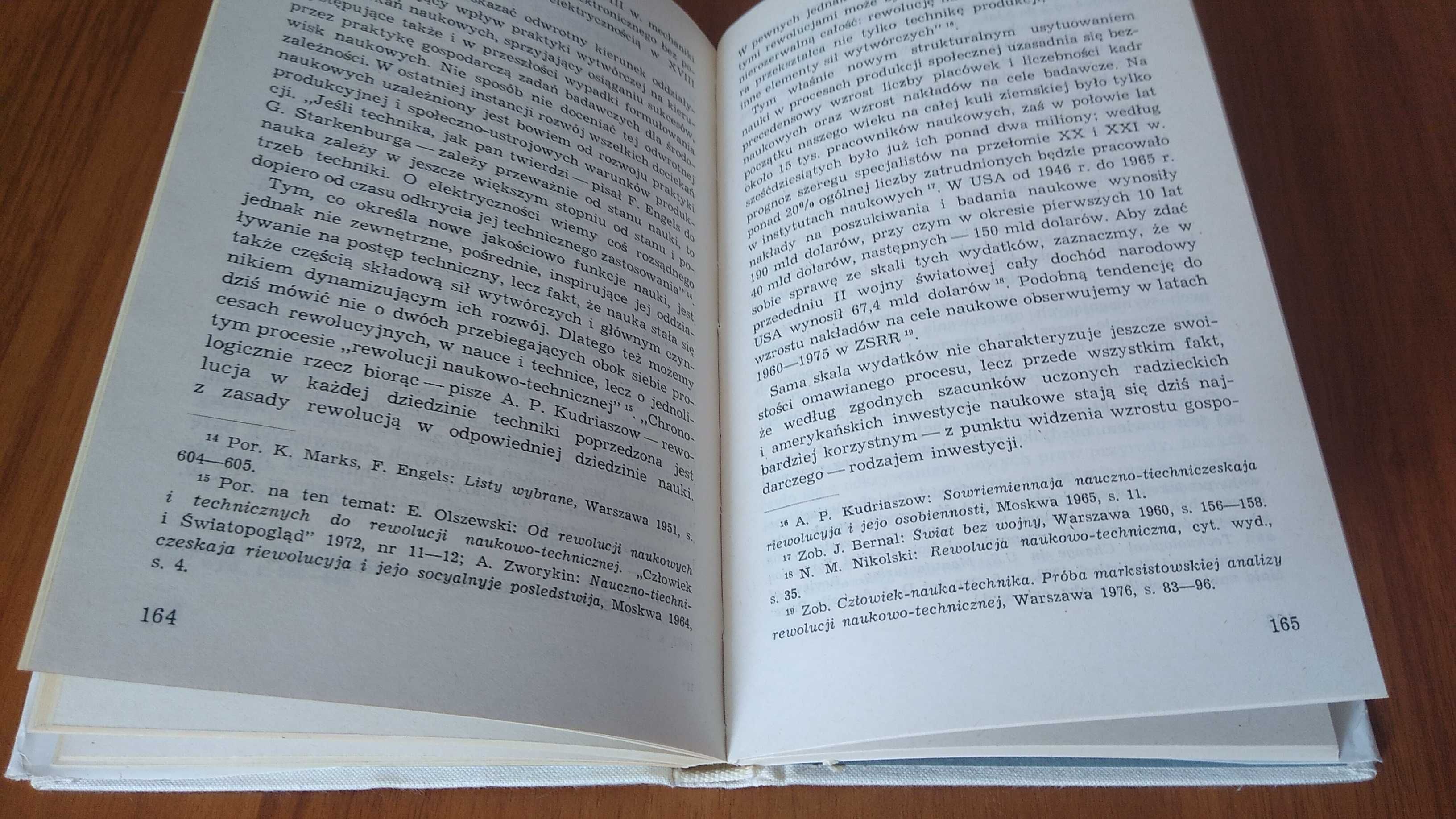 Rewolucja naukowo-techniczna w warunkach socjalizmu Werblan