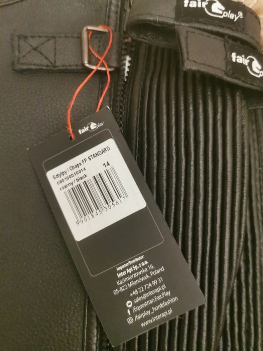 Czapsy sztylpy skórzane Standard Fair Play