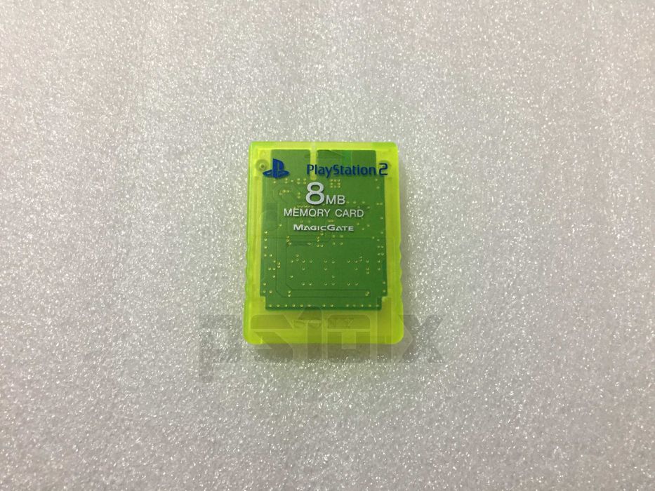 Memory Card Lemon Yellow playstation ps2