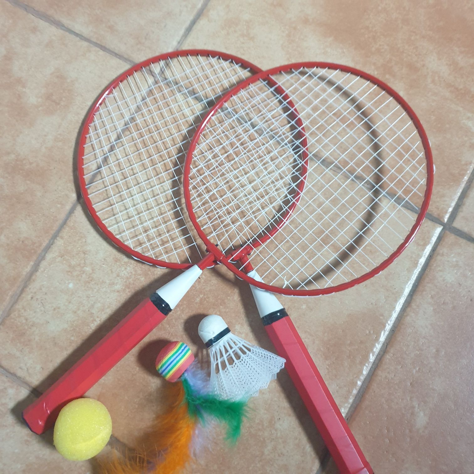 Raquetes de badminton