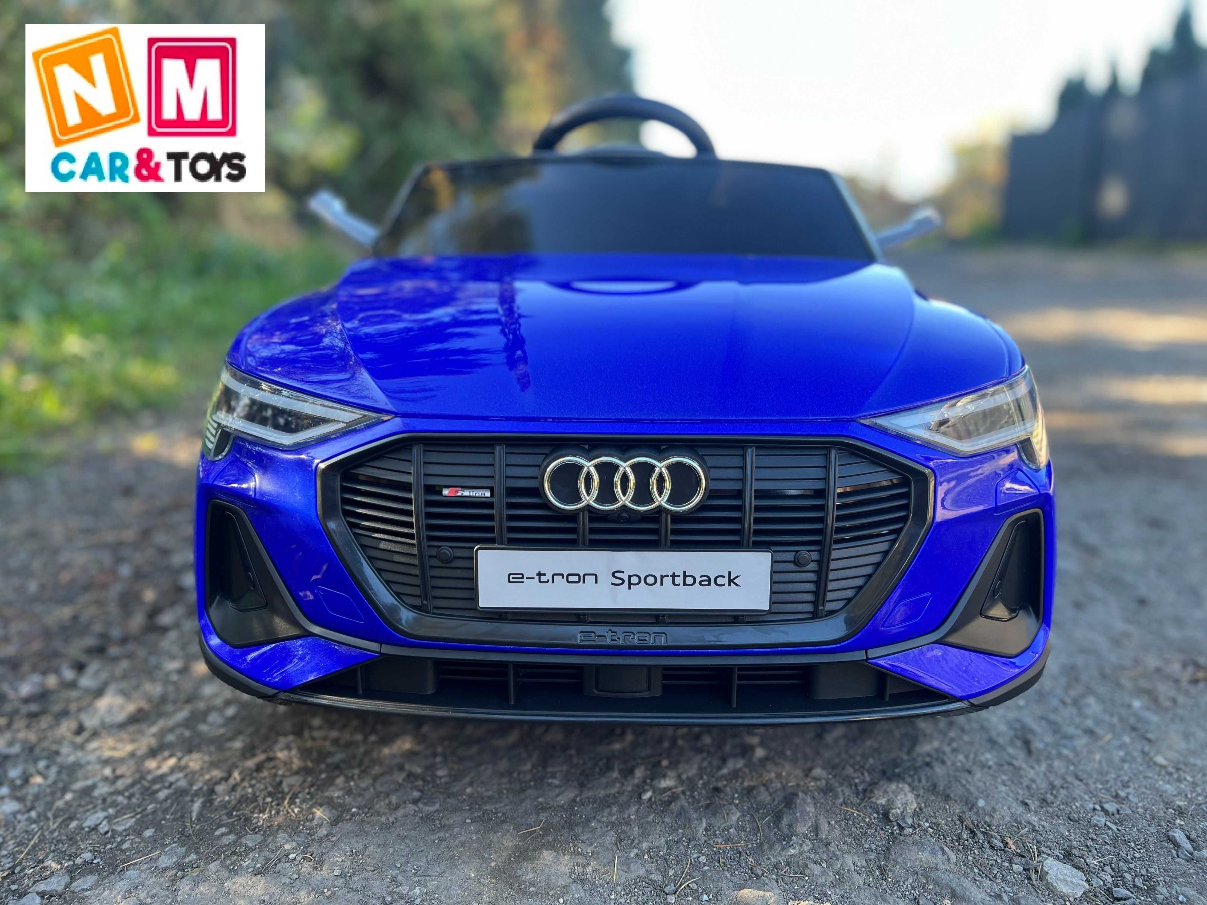 Auto Autko na akumulator 4x45W ! Audi E-Tron Sportback Pojazd samochód