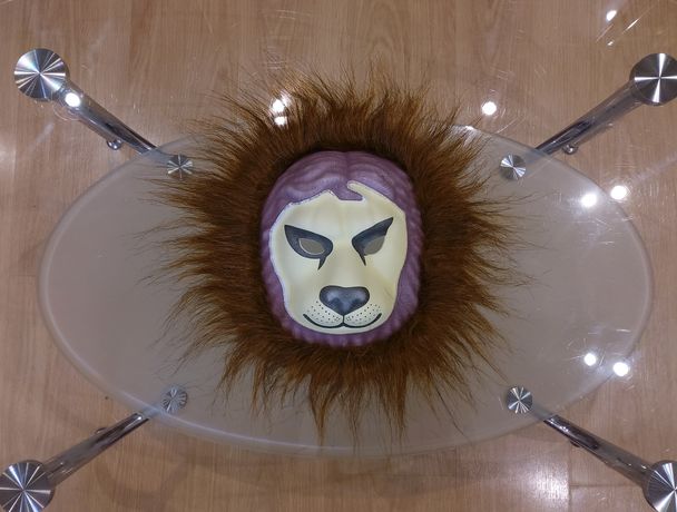 Маска маскарадная, маска льва, маска лев, маска праздничная