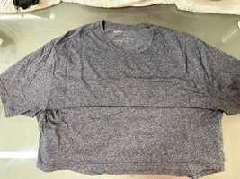T-shirt oversized cinza escura