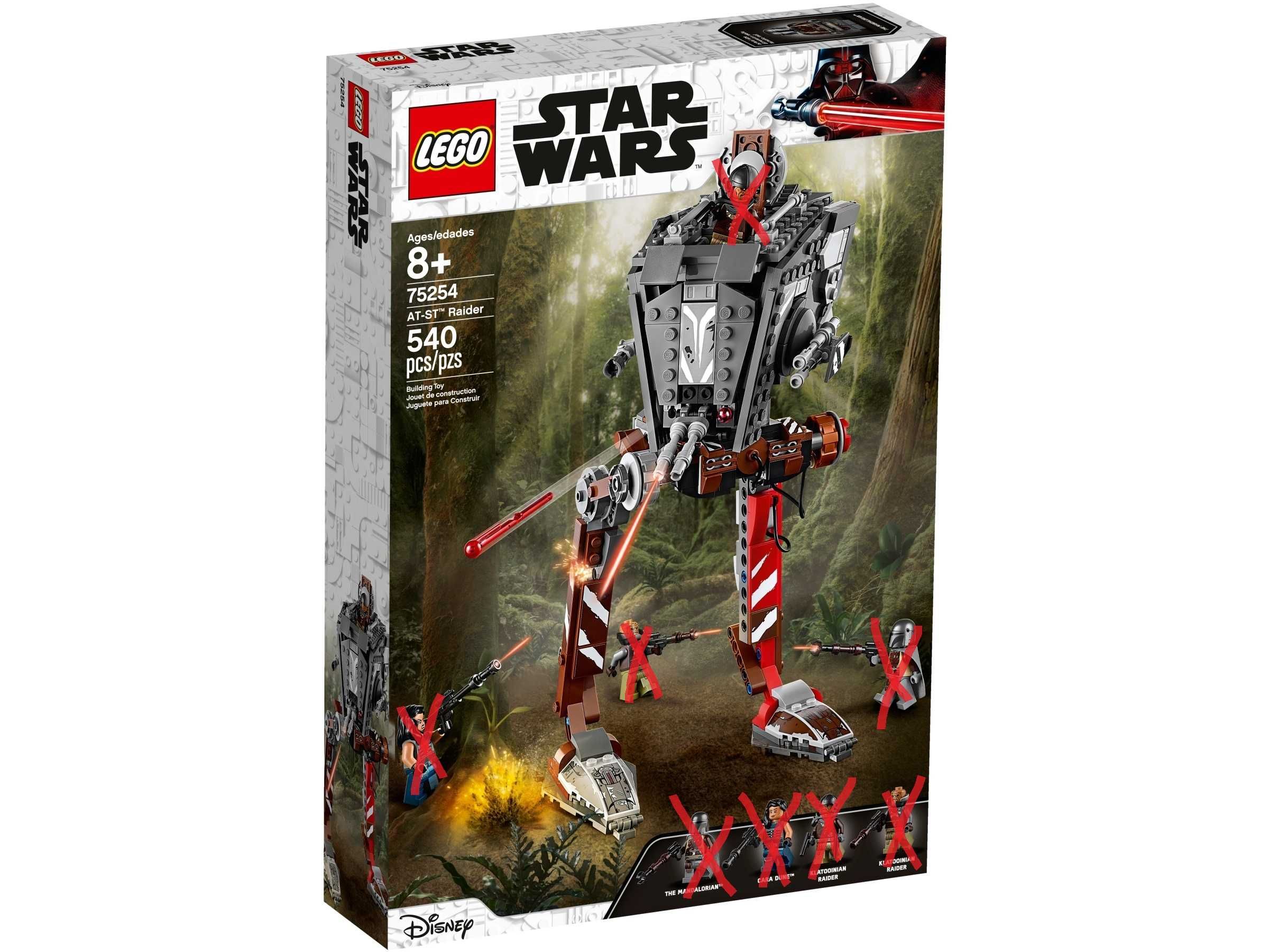 LEGO Szturmowa maszyna krocząca AT-ST™ 75254 (BEZ FIGUREK)