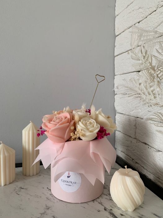 Свічковий букет з ароматом