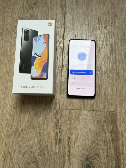 Xiaomi redmi note 11 pro 128 gb graphic gray