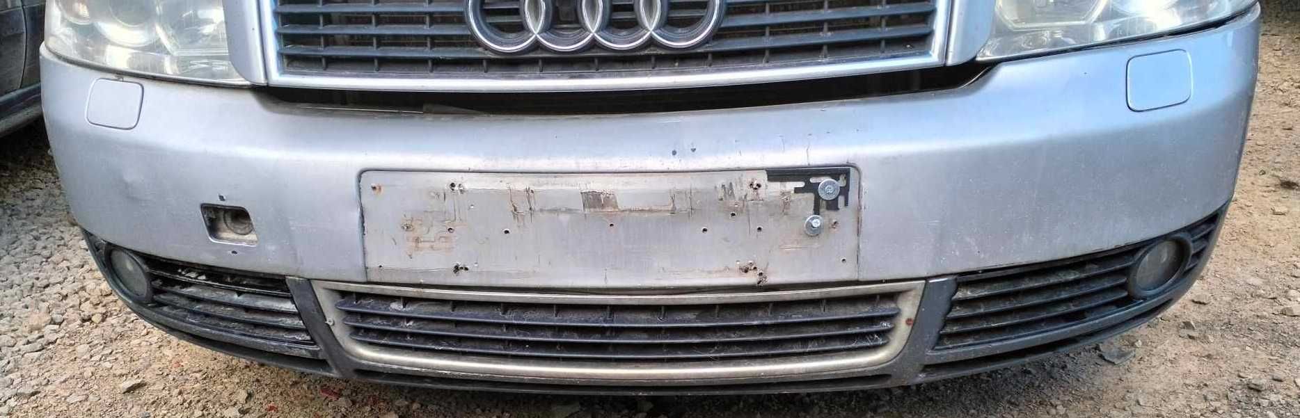 zderzak przedni Audi A4 B6 z czujnikami halogenami, pod xenony, zwykły