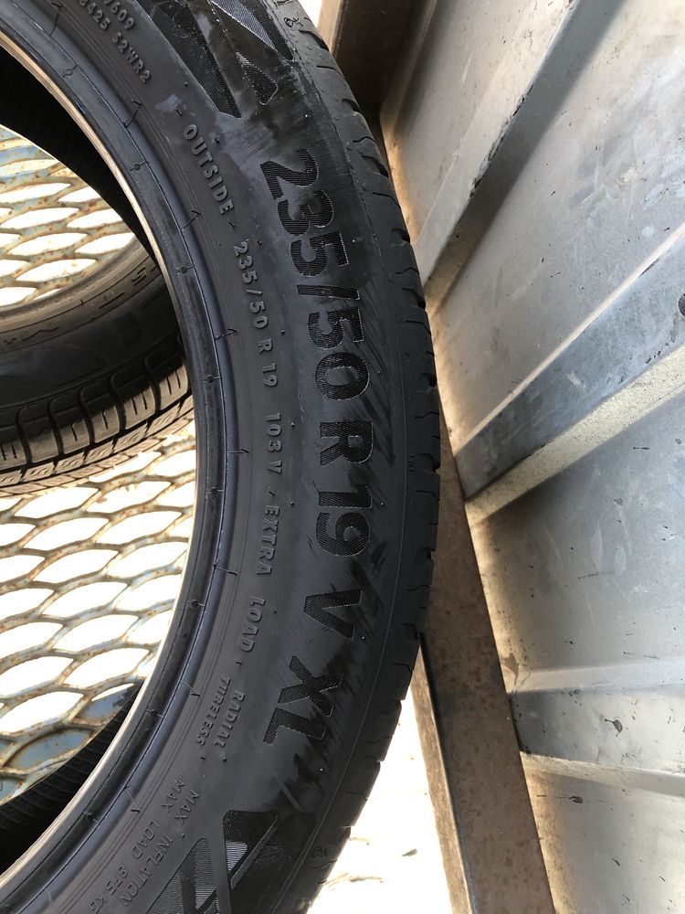 235/50R19-4шт Continental оригинал с Германии 7мм в наличие!