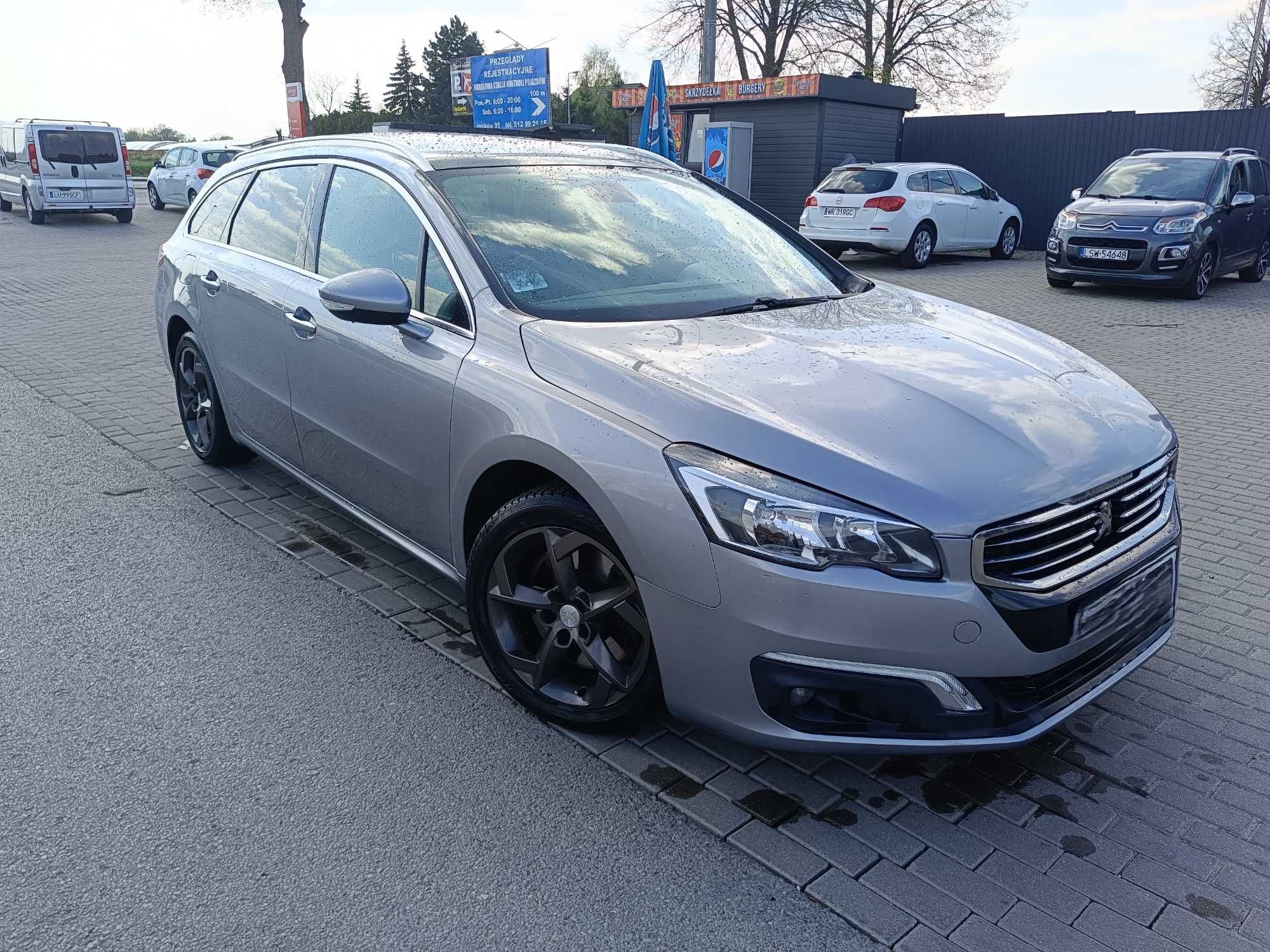 Peugeot 508 SW 2.0 BlueHDI 180KM 2016rok HeadUp Panorama