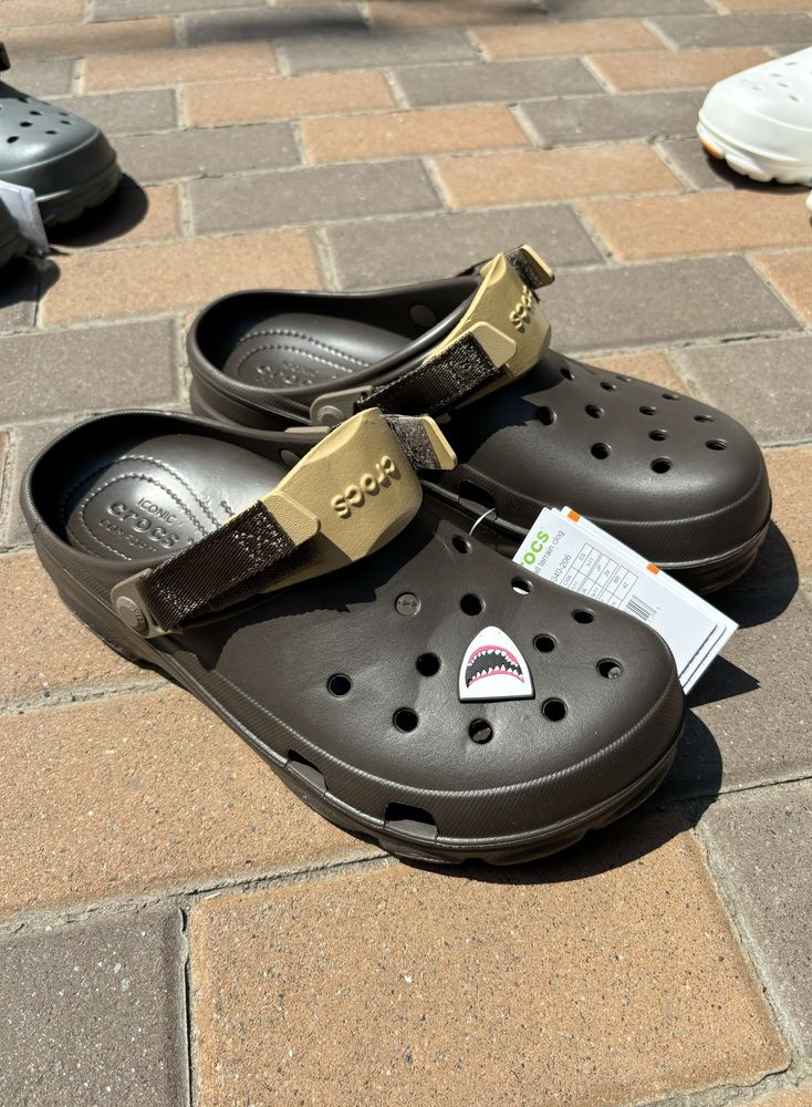 Crocs оригінал білі жіночі чоловічі крокси тапки літні sale