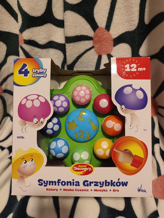 Zabawka edukacyjna Symfonia grzybków + Gratisy