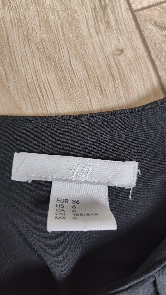 Piękna sukienka czarna H&M 36/S