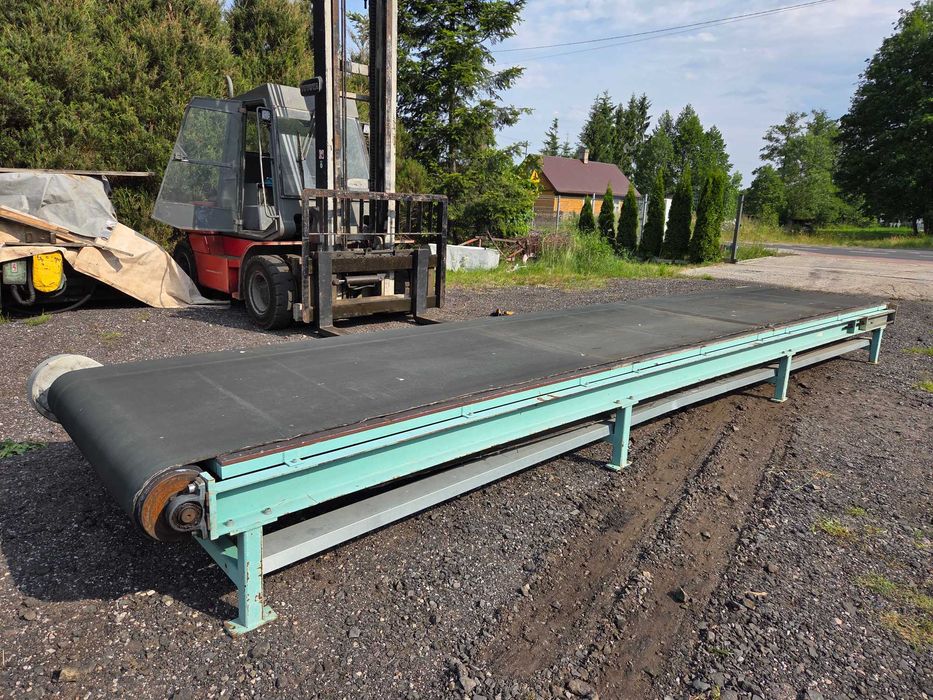 Transporter taśmowy, taśmociąg; przenośnik taśmowy dł 9m; szer 1250mm